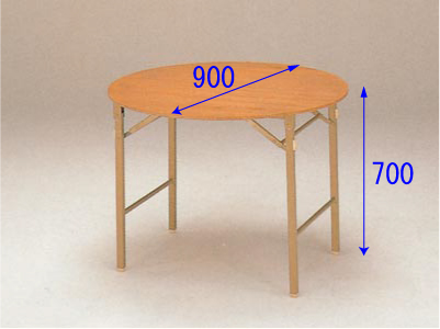 丸ベニヤテーブル Φ90