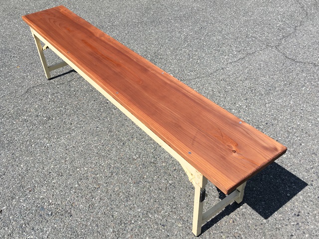 木製ベンチ<br >(ぬくもりベンチ)