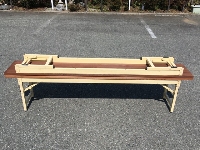 木製ベンチ (ぬくもりベンチ)